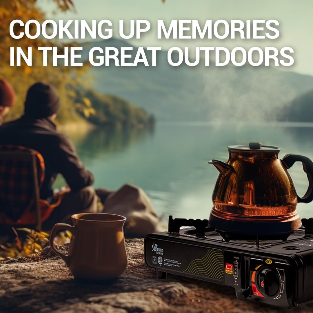 JoChef Butane Camping Stove - 9,500 BTU Portable Gas Stove - Image 4