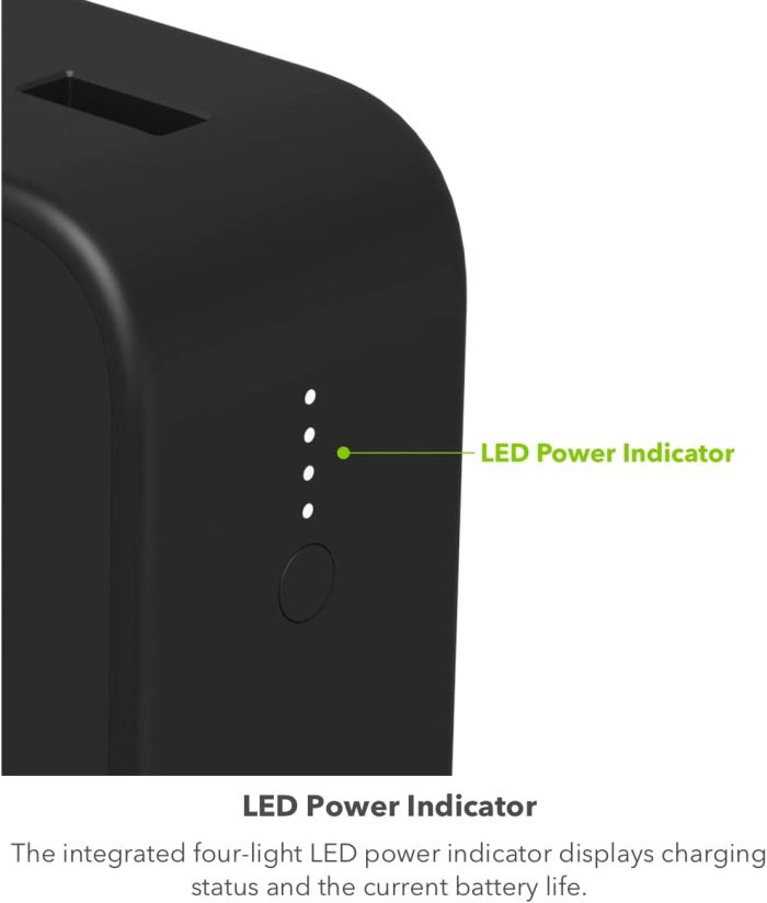 mophie Powerstation XL Power Bank 2023-20,000 mAh Large Internal Battery, (2) USB-A Ports and (1) 20W USB-C PD Fast Charging Input/Output Port, Travel-Friendly - Image 7