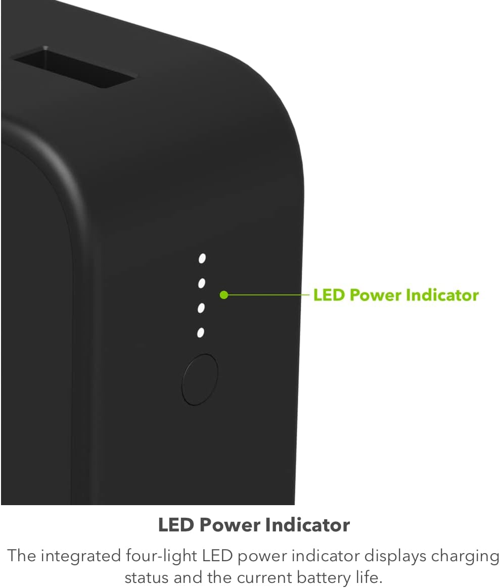 mophie Powerstation XL Power Bank 2023-20,000 mAh Large Internal Battery, (2) USB-A Ports and (1) 20W USB-C PD Fast Charging Input/Output Port, Travel-Friendly - Image 7
